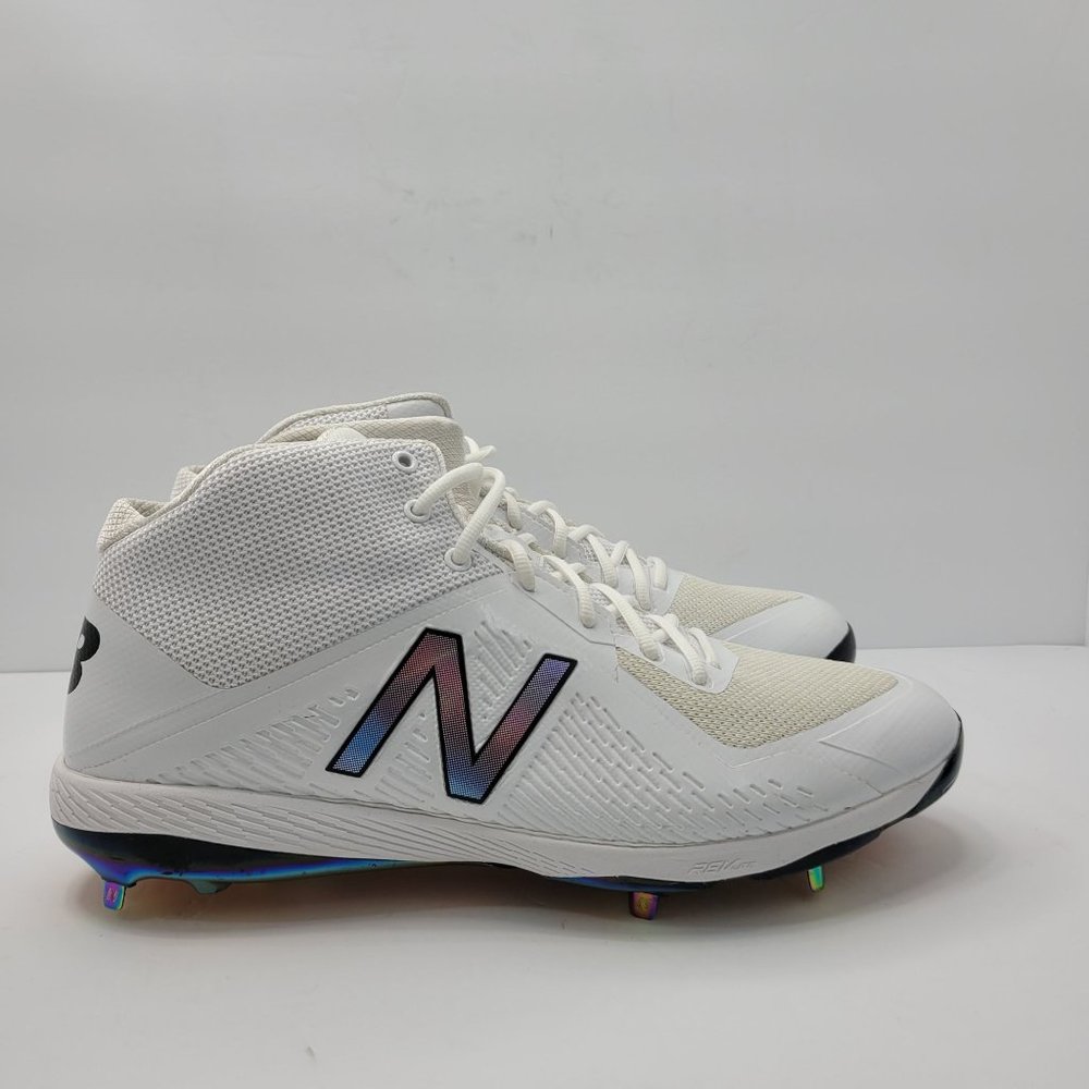 New Balance Ace Cage Men's Baseball Cleats White M4040AS4 US Size 16